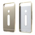 Huawei Nexus 6P Metall Bumper und Hart Plastik Cover Hülle - gold