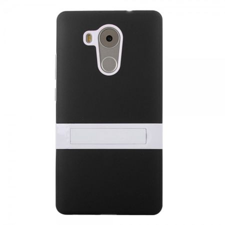 Huawei Mate 8 Elastische Plastik Cover Case Hülle mit Kickstand von Hat Prince - schwarz