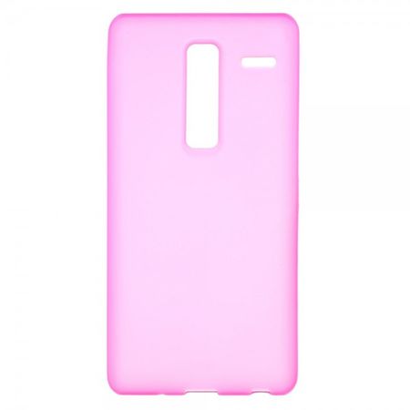 LG Zero/Class Elastische, matte Plastik Cover Hülle - rosa