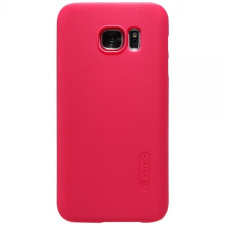 Samsung Galaxy S7 Matte Hart Plastik Case Gummihülle von Nillkin - rot