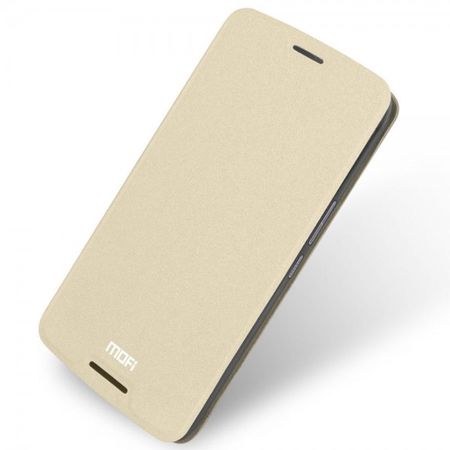 HTC One X9 Mofi Rui Series Leder Case Hülle mit Standfunktion - gold