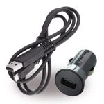 BlackBerry ASY-46705-001 Micro USB Car Charger KFZ-Ladegerät (90cm) - schwarz