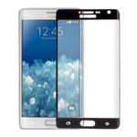 Samsung Galaxy Note Edge Schutzfolie aus gehärtetem Glas (deckt das ganze Display ab) - schwarz