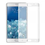 Samsung Galaxy Note Edge Schutzfolie aus gehärtetem Glas (deckt das ganze Display ab) - weiss