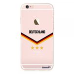 iPhone 6/6S Baseus Flag Series Elastische Plastik Cover Hülle mit Deutschland Flagge