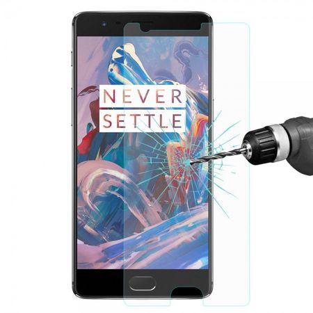 OnePlus 3 / 3t Schutzfolie aus gehärtetem Glas (0.26mm dick) von Hat Prince