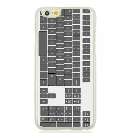 iPhone 6/6S Hart Plastik Case Handyhülle mit schwarzer Tastatur