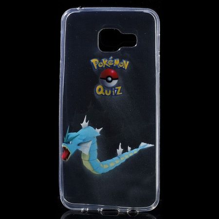 Samsung Galaxy A3 (2016) Elastische, dünne Plastik Cover Gummihülle mit Pokemon Garados