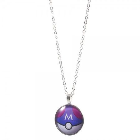 Pokemon Go Pokeball Halsband - purpur