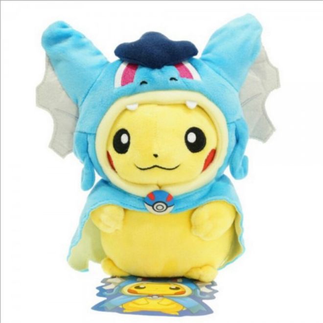 1 Garados With Cute Pikachu Pokemon Variant Plushie Go Hat y6b7fg