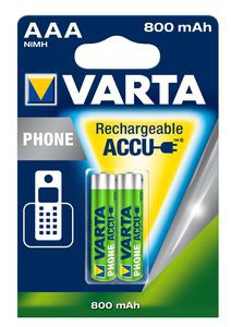 Varta PhonePower AAA LR3 (Micro) Akkus wiederaufbladbar 2-er Pack