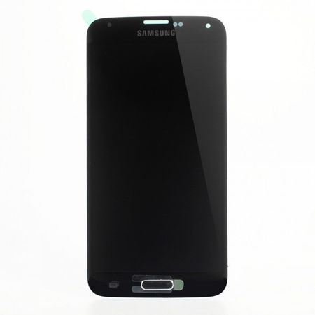 Samsung Galaxy S5 OEM LCD Bildschirm und Digitizer Umbaukit Ersatzteil mit Home Button Flex Kabel - schwarz