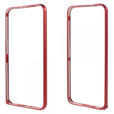 Asus Zenfone 2 Laser 5.5 Hülle - Bumper aus Aluminium - rot