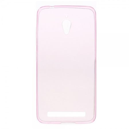 Handyhülle für Asus Zenfone Go - Case aus elastischem, sanftem Plastik - rosa