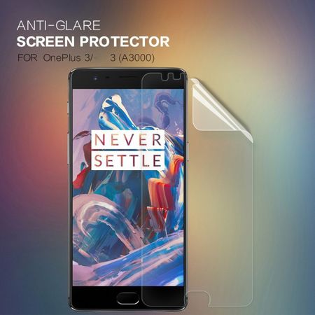 Nillkin - OnePlus 3 / 3t Schutzfolie - mit kratzfester Beschichtung - matt