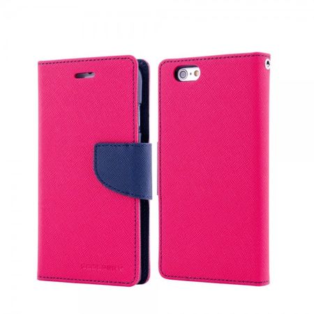 Goospery - Sony Xperia Z3 Hülle - Handy Bookcover - Fancy Diary Series - pink/navy