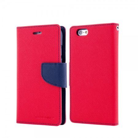 Goospery - Samsung Galaxy Note 8.0  Hülle - Handy Bookcover - Fancy Diary Series - rot/navy