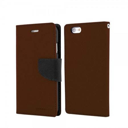 Goospery - Samsung Galaxy Tab 3 8.0 Hülle - Tablet Bookcover - Fancy Diary Series - braun/schwarz