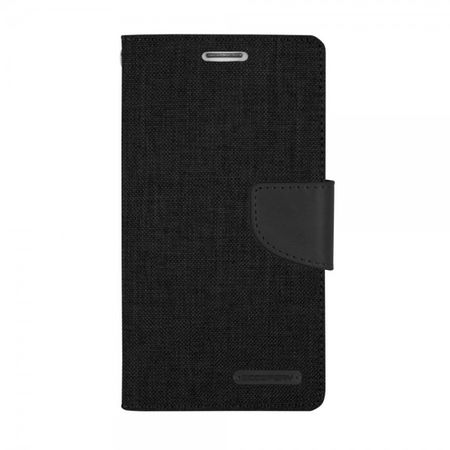 Goospery - Hülle für LG Stylus 2/G Stylo 2 - Bookcover- Canvas Diary Series - schwarz