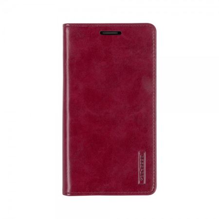 Goospery - Handyhülle für Samsung Galaxy Note 3 - Case aus Leder - Blue Moon Series - weinrot