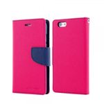 Goospery - LG G4 Hülle - Handy Bookcover - Fancy Diary Series - pink/navy