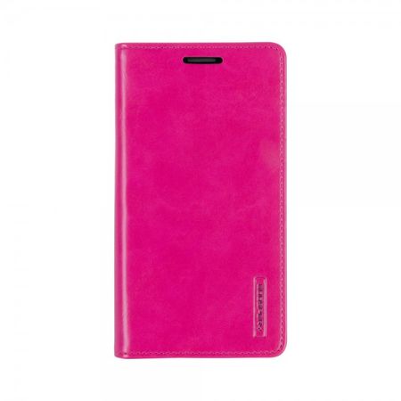 Goospery - Handyhülle für Samsung Galaxy Note 5 - Case aus Leder - Blue Moon Series - rosa