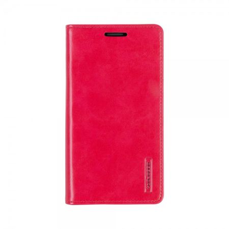 Goospery - Handyhülle für Samsung Galaxy Note 5 - Case aus Leder - Blue Moon Series - rot