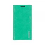 Goospery - Handyhülle für Samsung Galaxy Note 5 - Case aus Leder - Blue Moon Series - mint