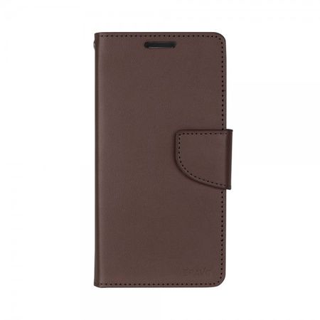 Goospery - Handyhülle für Samsung Galaxy Note 5 - Case aus Leder - Bravo Diary Series - braun