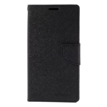 Goospery - Samsung Galaxy Note 5 Hülle - Handy Bookcover - Fancy Diary Series - schwarz