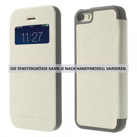 Goospery - Cover für Samsung Galaxy J5 - Handyhülle aus Plastik - Wow Bumper Series - weiss