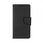 Goospery - Handyhülle für Samsung Galaxy A7 - Case aus Leder - Bravo Diary Series - schwarz
