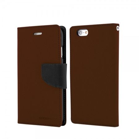 Goospery - Samsung Galaxy Note 1 Hülle - Handy Bookcover - Fancy Diary Series - braun/schwarz