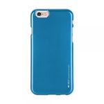 Goospery - Hülle für iPhone 6/6S - Cover aus elastischem Gummi - i Jelly Series - blau