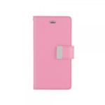 Goospery - Cover für Galaxy S6 Edge Plus - Handyhülle aus Leder - Rich Diary Series - rosa/pink