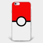 iPhone 6/6S Handyhülle - TPU Soft Case - Pokemon Pokeball