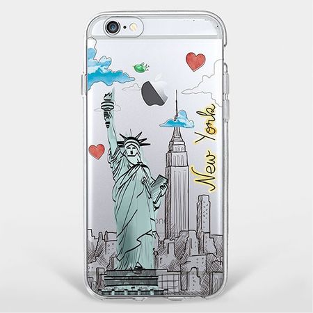 iPhone 6 Plus/6S Plus Handyhülle - TPU Soft Case - New York