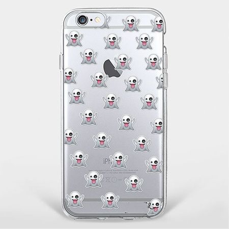 iPhone 6/6S Handyhülle - TPU Soft Case - kleine Geister