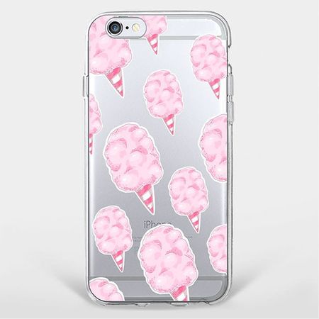 iPhone 5/5S/SE Handyhülle - TPU Soft Case - Zuckerwatte