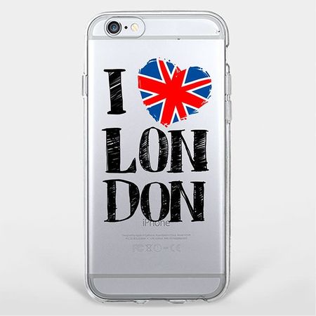 iPhone 6 Plus/6S Plus Handyhülle - TPU Soft Case - London