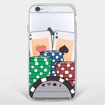 iPhone 6 Plus/6S Plus Handyhülle - TPU Soft Case - Poker