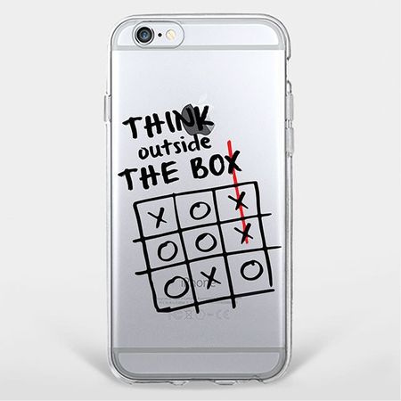 iPhone 8 Plus / 7 Plus Handyhülle - TPU Soft Case - Think Outside The Box