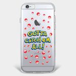 iPhone 8 Plus / 7 Plus Handyhülle - TPU Soft Case - Pokemon fang sie alle