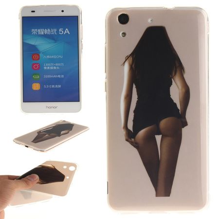 Huawei Y6 II/Honor 5A Handy Case - TPU Softcase - Hot Girl