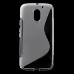Motorola Moto E3 Handyhülle - TPU Soft Case - S-Shape - transparent