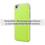 Goospery - Samsung Galaxy A7 (2016) Handyhülle - Case aus Plastik - Sky Slide Bumper - lime/grau