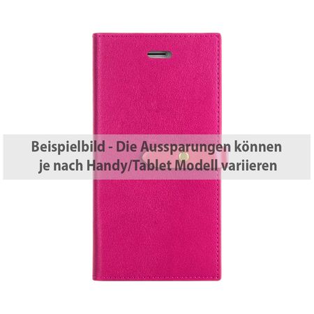 Goospery - Hülle für Samsung Galaxy Note 5 - Kunstleder Case - Romance Diary Series - rosa/pink