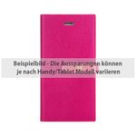 Goospery - Hülle für Samsung Galaxy Note 5 - Kunstleder Case - Romance Diary Series - rosa/pink