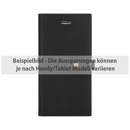 Goospery - Hülle für Samsung Galaxy A7 (2016) - Kunstleder Case - Romance Diary Series - schwarz