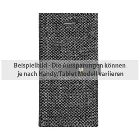 Goospery - iPhone 6 Plus/6S Plus Handy Case - Hülle aus Kunstleder - Milano Diary Series - schwarz